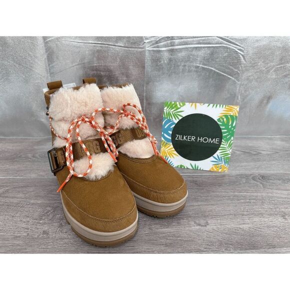 UGG Shoes - UGG Women's Classic Weather Hiker Boots - Chestnut Leather 7.5M